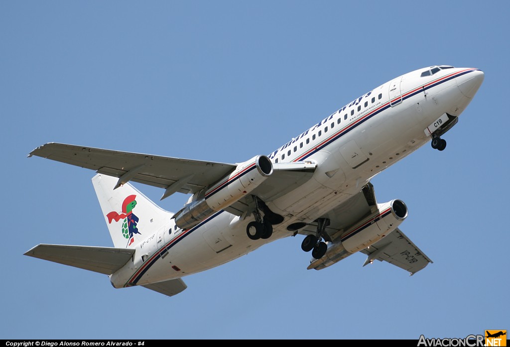 VP-CYB - Boeing 737-2S2C(Adv) - Cayman Airways
