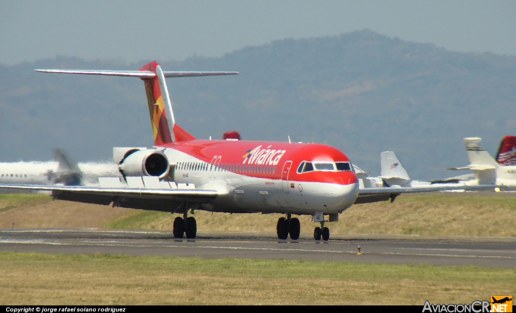 HK-4443 - Fokker 100 - Avianca Colombia