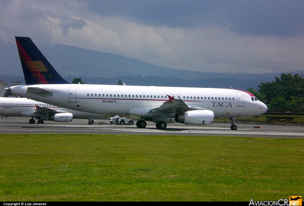 N496TA - Airbus A320-233 - TACA