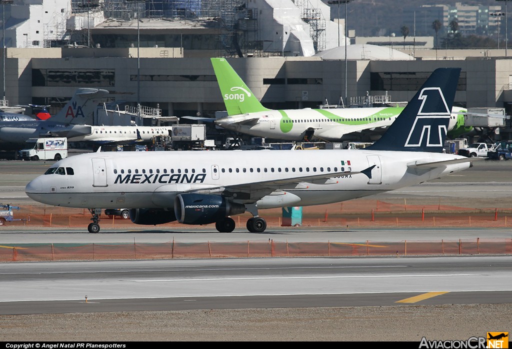 N866MX - Airbus A319-112 - Mexicana