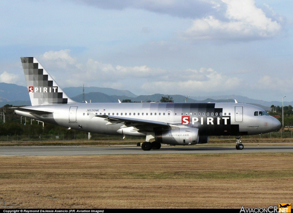 N526NK - Airbus A319-132 - Spirit Airlines