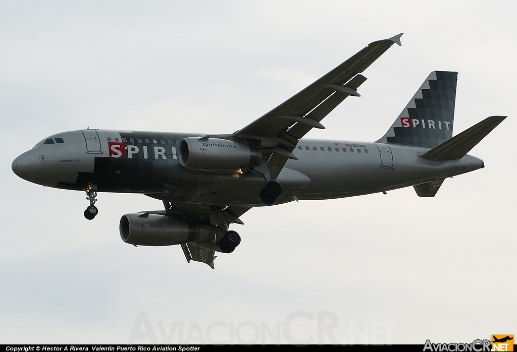 N526NK - Airbus A319-132 - Spirit Airlines