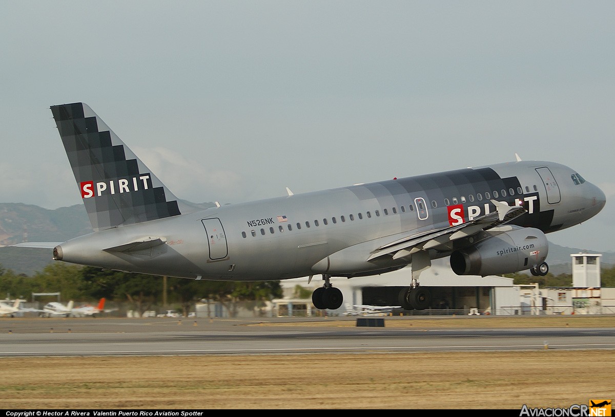 N526NK - Airbus A319-132 - Spirit Airlines