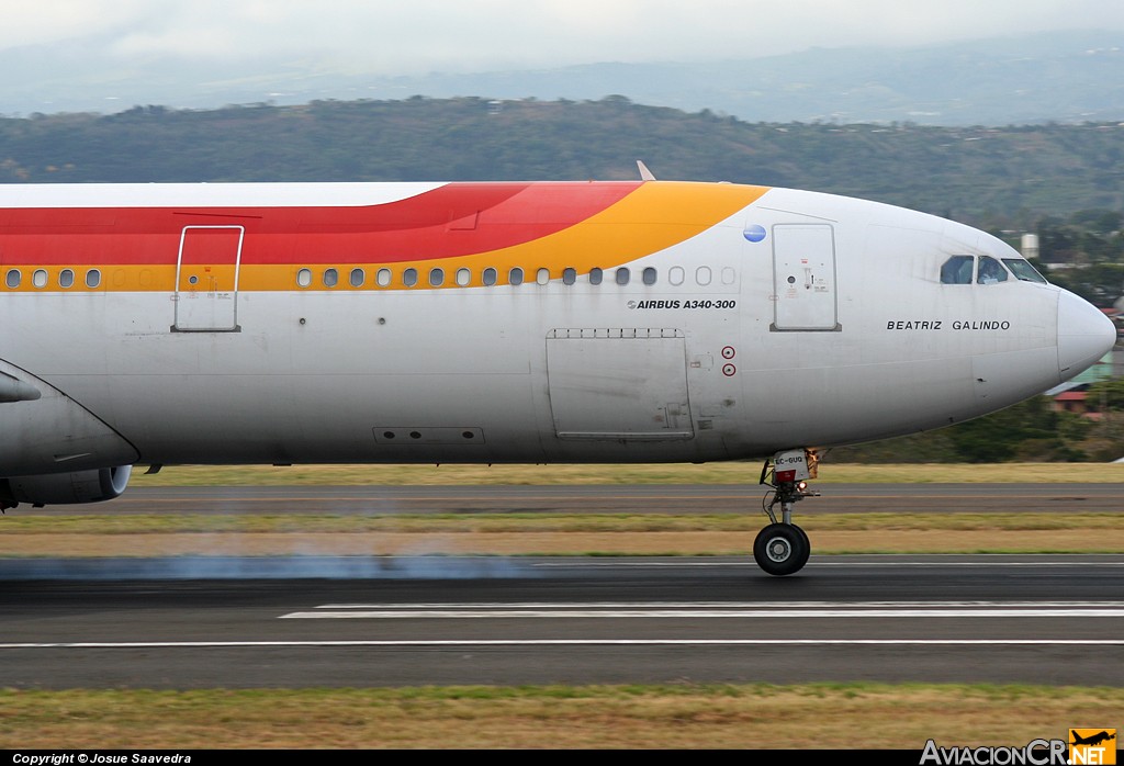 EC-GUQ - Airbus A340-313X - Iberia