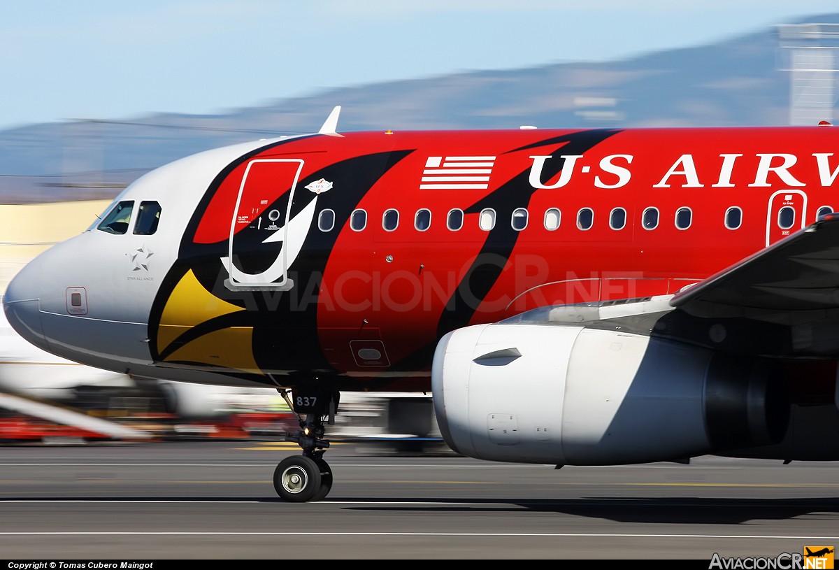 N837AW - Airbus A319-132 - US Airways