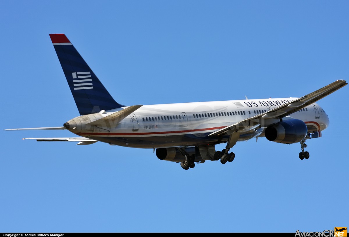 N942UW - Boeing 757-2B7 - US Airways