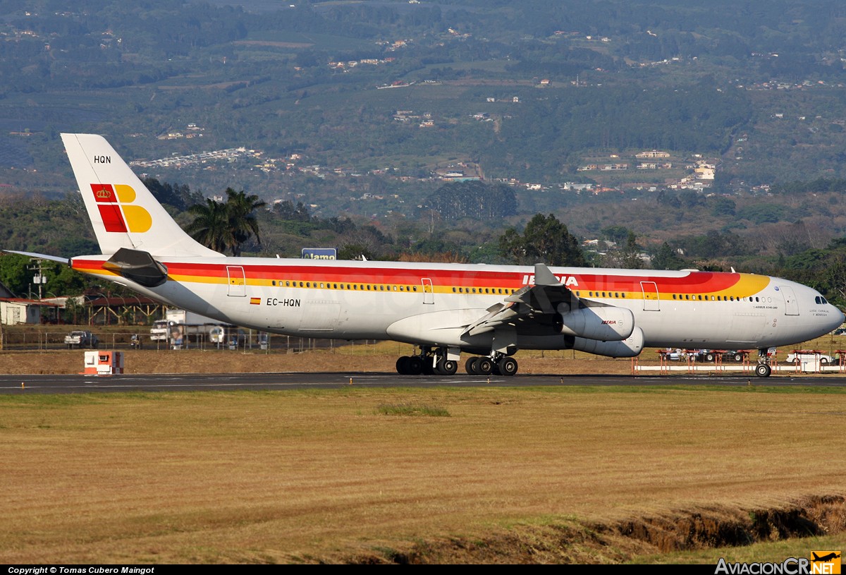 EC-HQN - Airbus A340-313X - Iberia