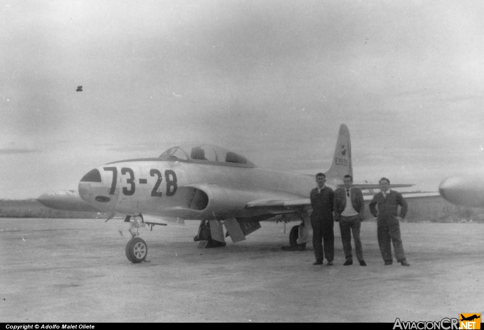 73-28 - Lockheed T-33A Shooting Star - Fuerza Aérea Espanola