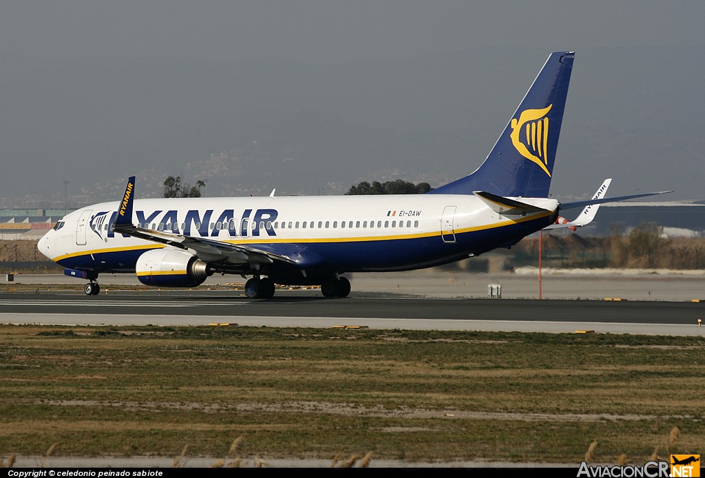 EI-DAW - Boeing 737-8AS - Ryanair