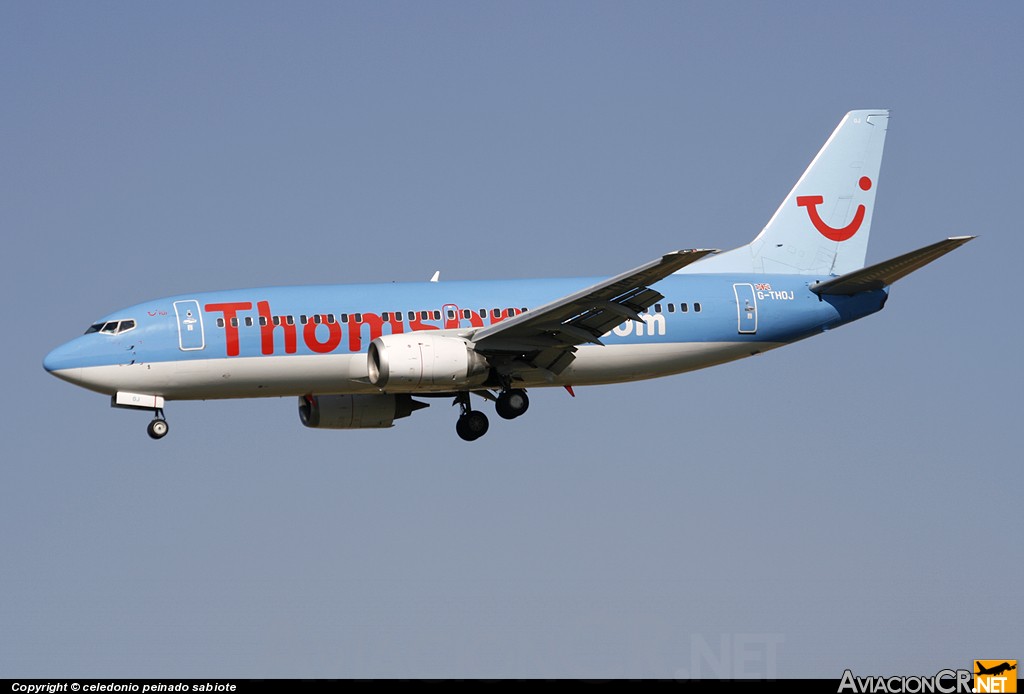 G-THOJ - Boeing 737-36Q - Thomsonfly