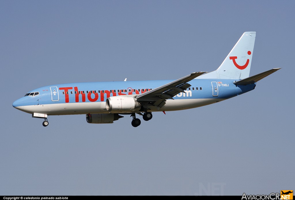 G-THOJ - Boeing 737-36Q - Thomsonfly