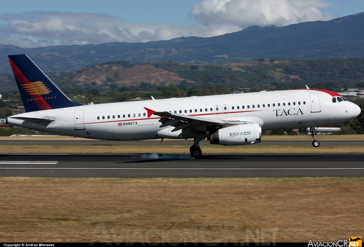 N486TA - Airbus A320-233 - TACA