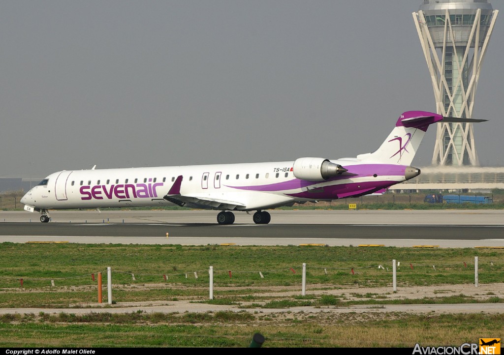 TS-ISA - Canadair CL-600-2D24 Regional Jet CRJ-900 - SEVENAIR