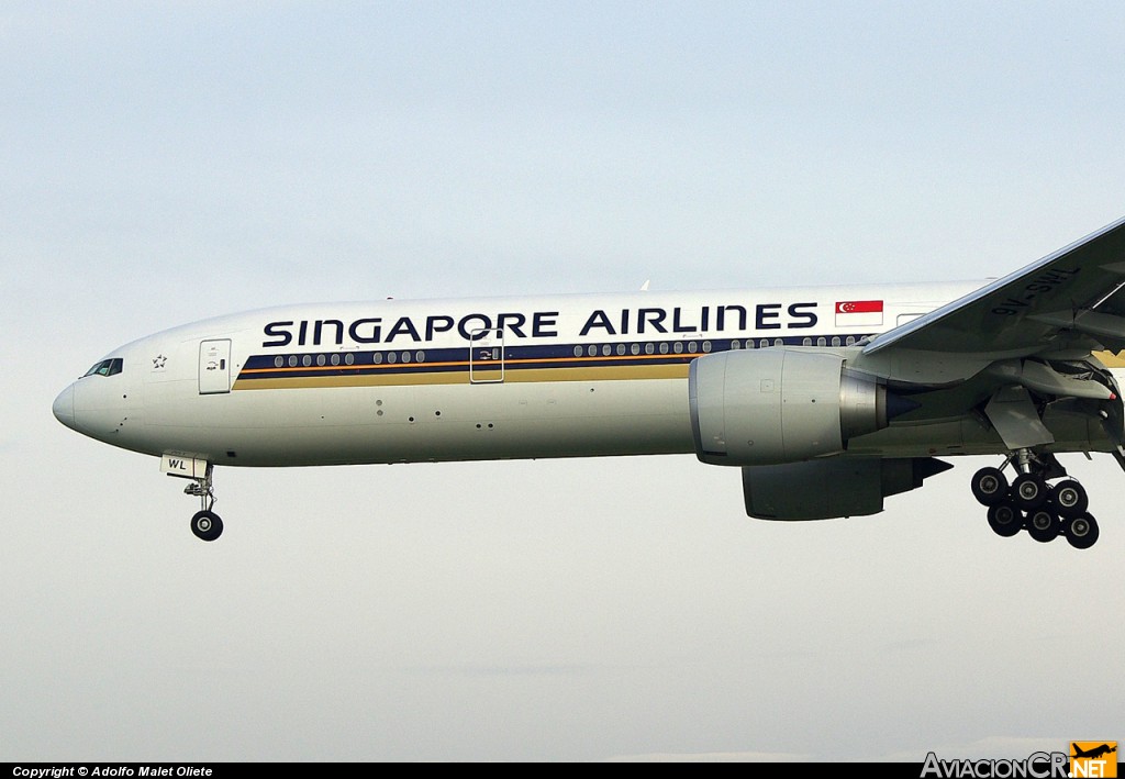 9V-SWL - Boeing 777-312/ER - Singapore Airlines