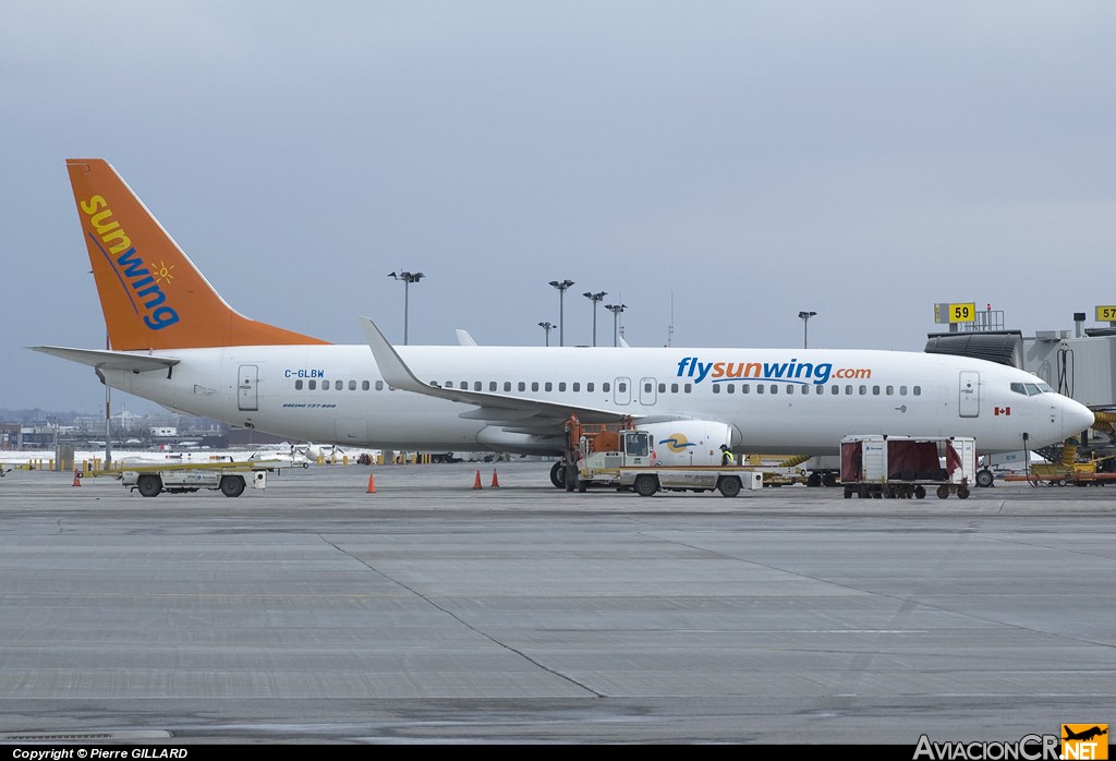 C-GLBW - Boeing 737-8Q8 - Sunwing Airlines