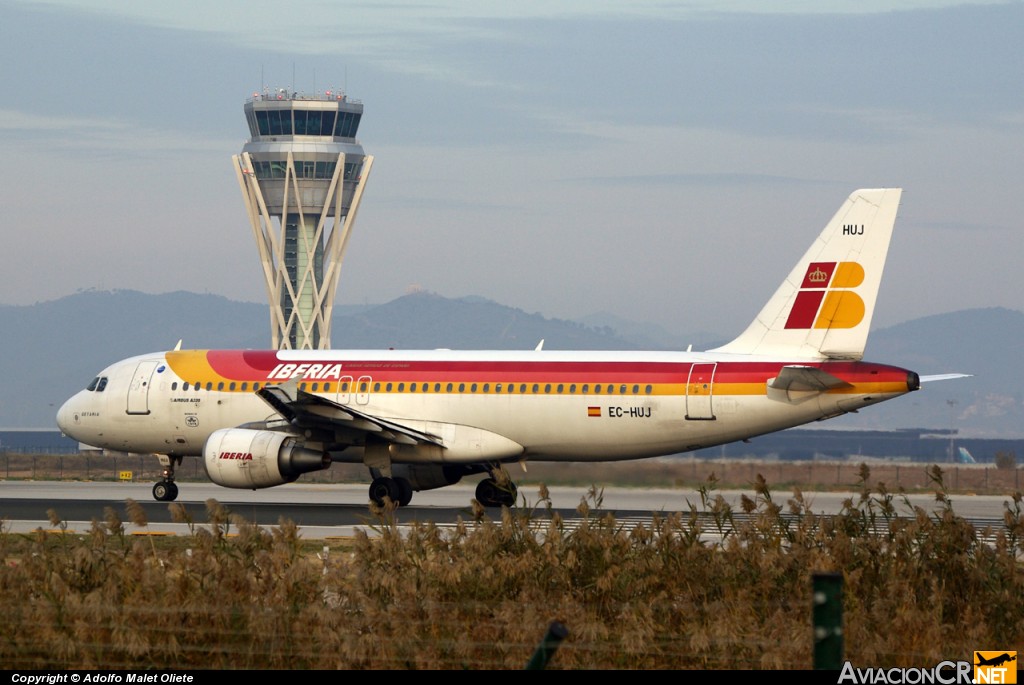 EC-HUJ - Airbus A320-214 - Iberia