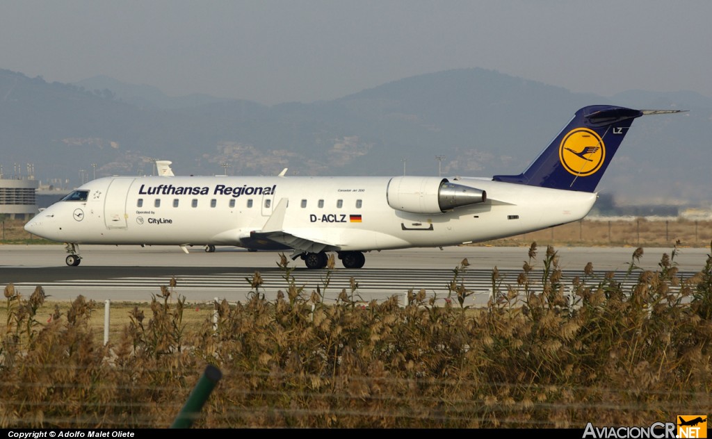 D-ACLZ - Canadair CL-600-2B19 Regional Jet CRJ-100LR - Lufthansa Cityline