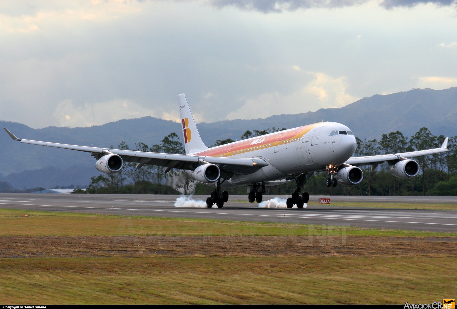 EC-GUQ - Airbus A340-313X - Iberia