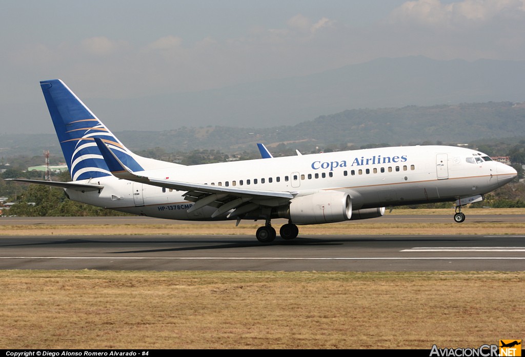 HP-1378CMP - Boeing 737-7V3 - Copa Airlines