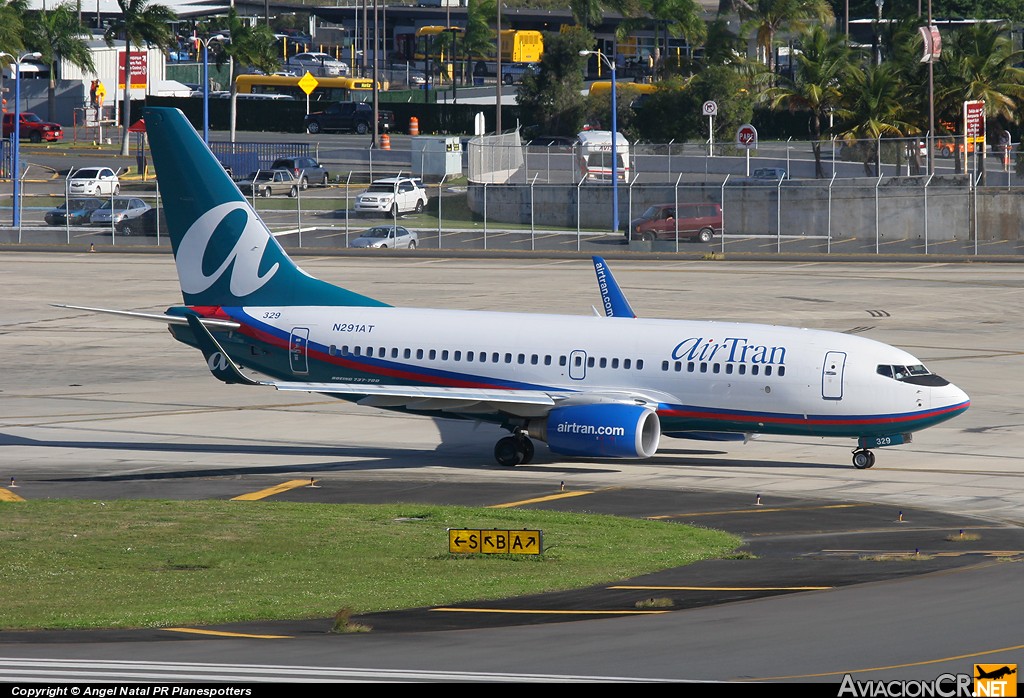 N291AT - Boeing 737-76N - Air Tran