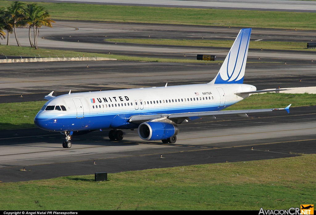 N411UA - Airbus A320-232 - United Airlines