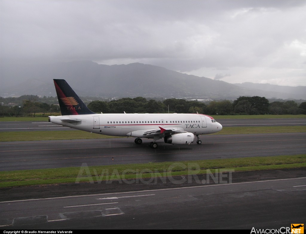 N477TA - Airbus A319-132 - TACA