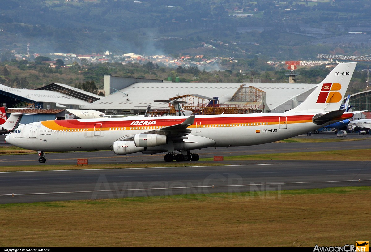 EC-GUQ - Airbus A340-313X - Iberia