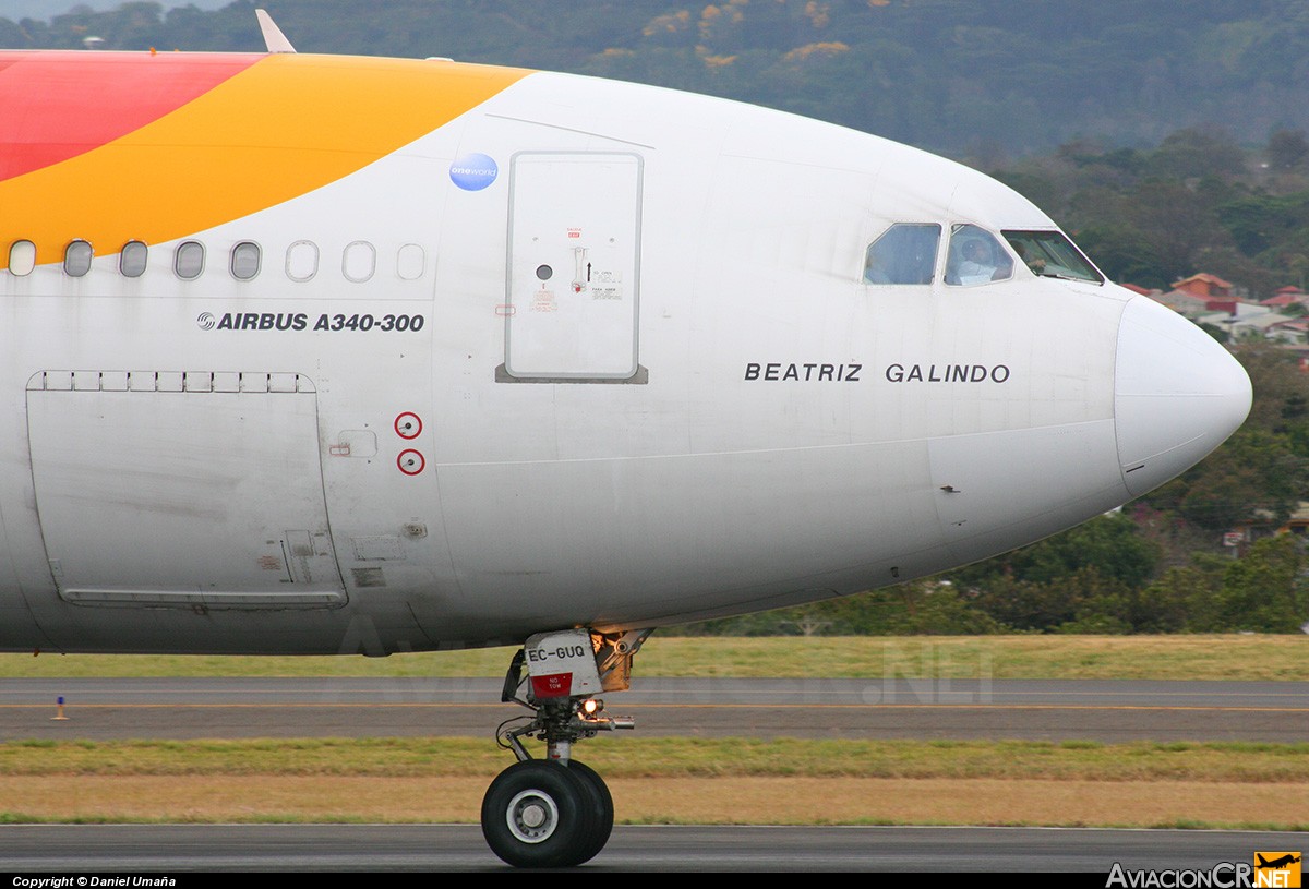 EC-GUQ - Airbus A340-313X - Iberia