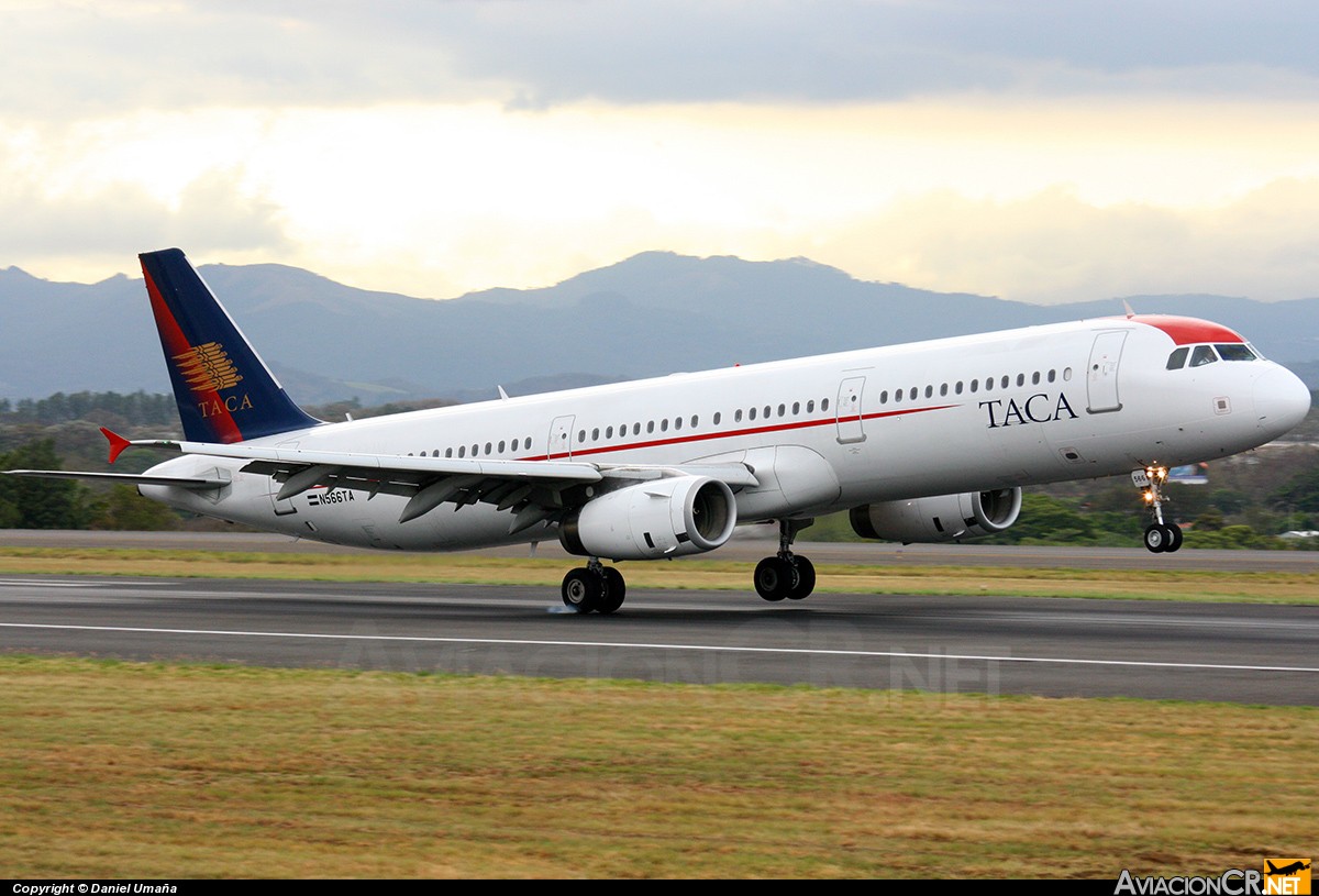 N566TA - Airbus A321-231 - TACA