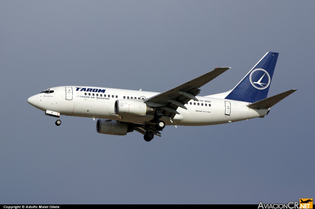 YR-BGH - Boeing 737-78J - TAROM
