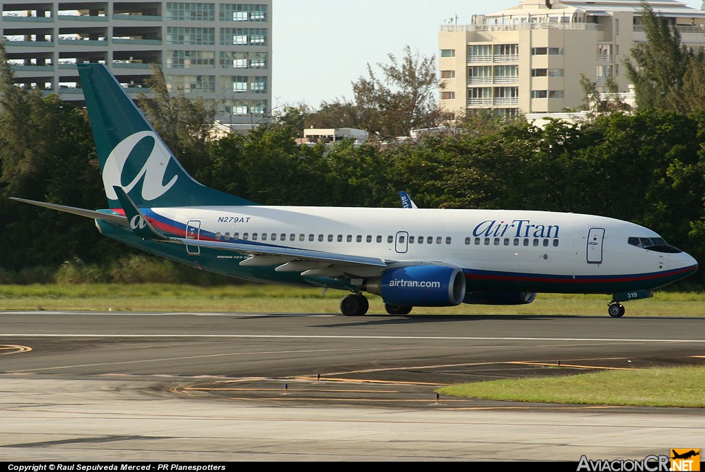 N279AT - Boeing 737-76N - Air Tran