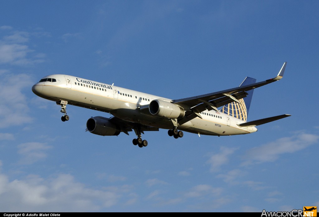 N17126 - Boeing 757-224 - Continental Airlines