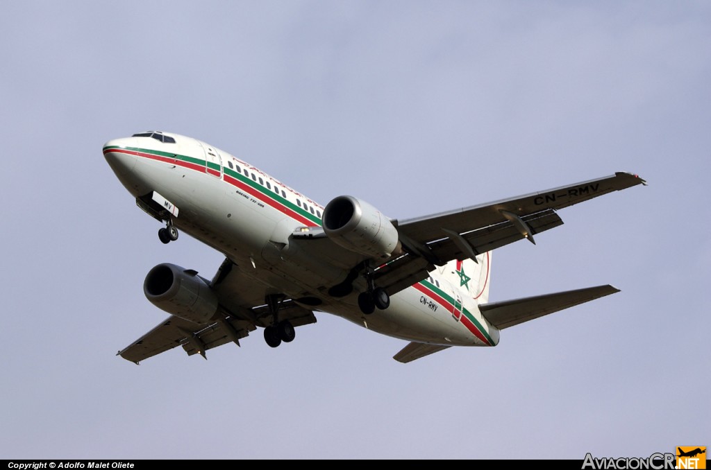 CN-MRV - Boeing 737-5B6 - Royal Air Maroc