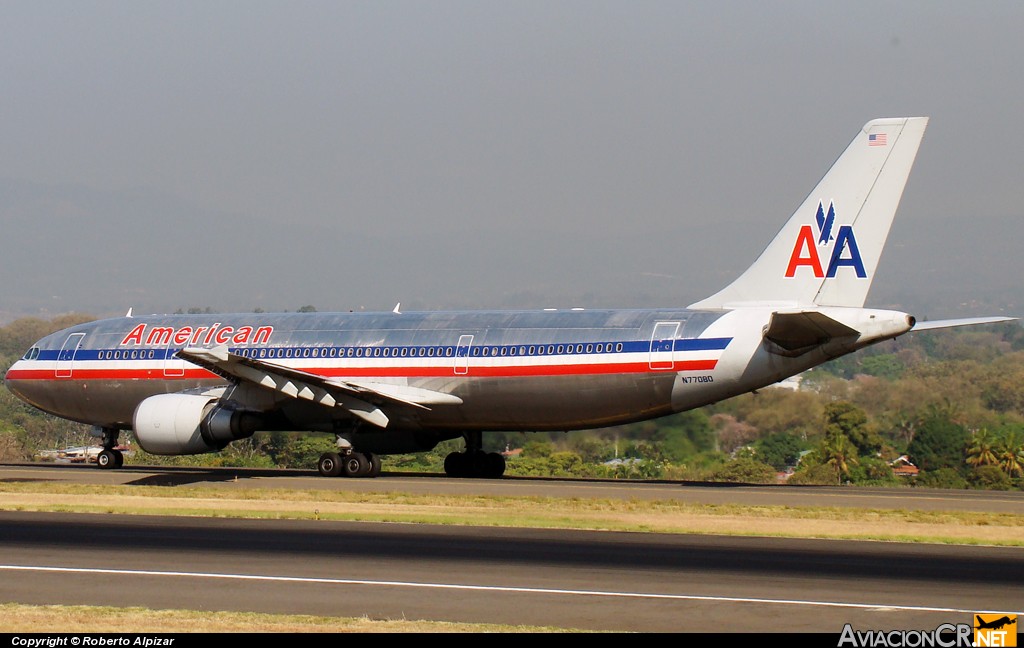 N77080 - Airbus A300B4-605R - American Airlines