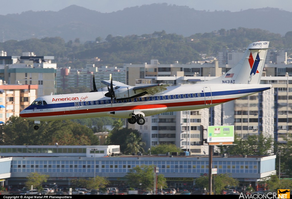 N431AT - Aerospatiale ATR-72 - American Eagle