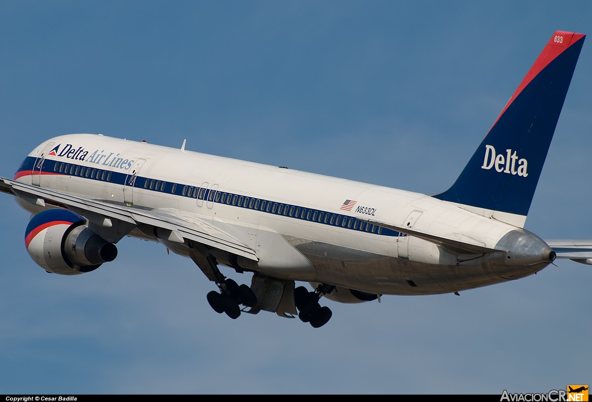 N633DL - Boeing 757-232 - Delta Air Lines