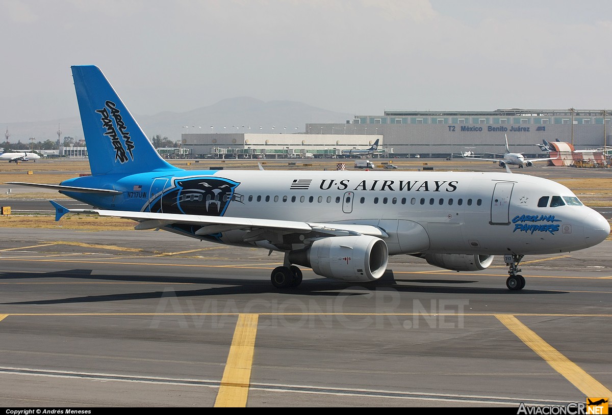 N717UW - Airbus A319-112 - US Airways