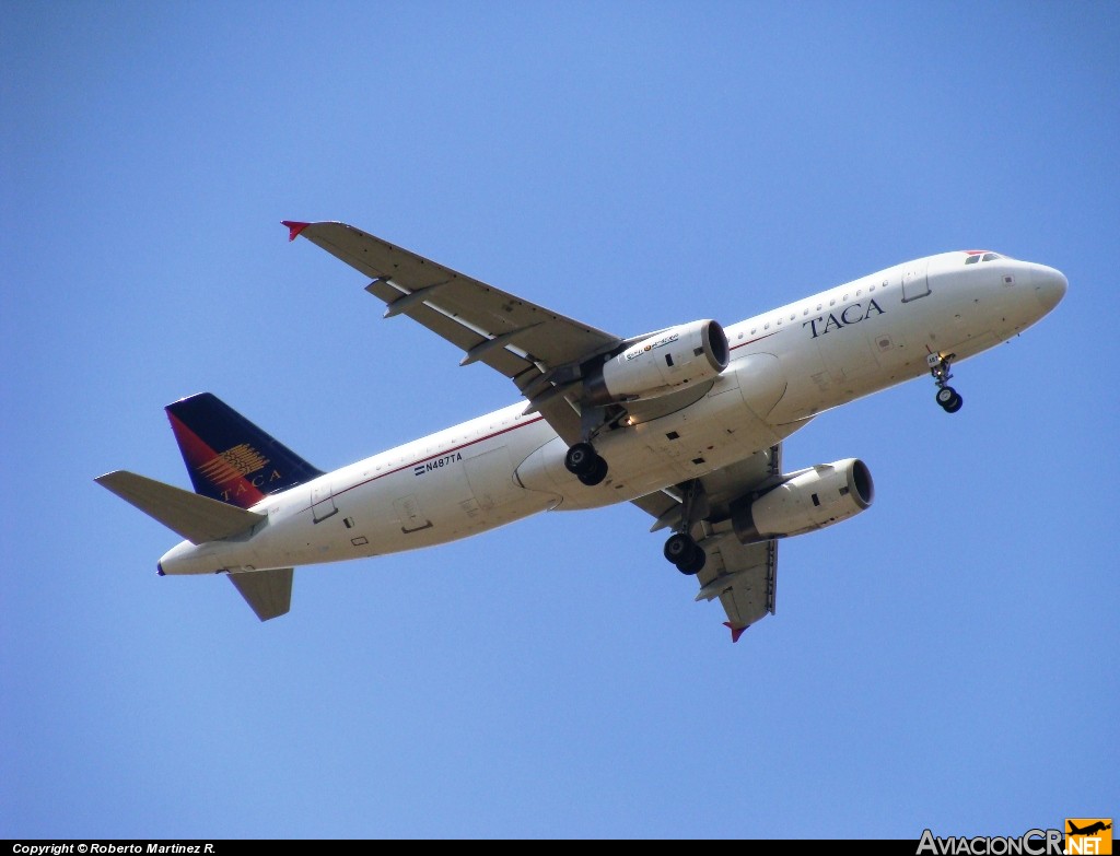 N487TA - Airbus A320-233 - TACA