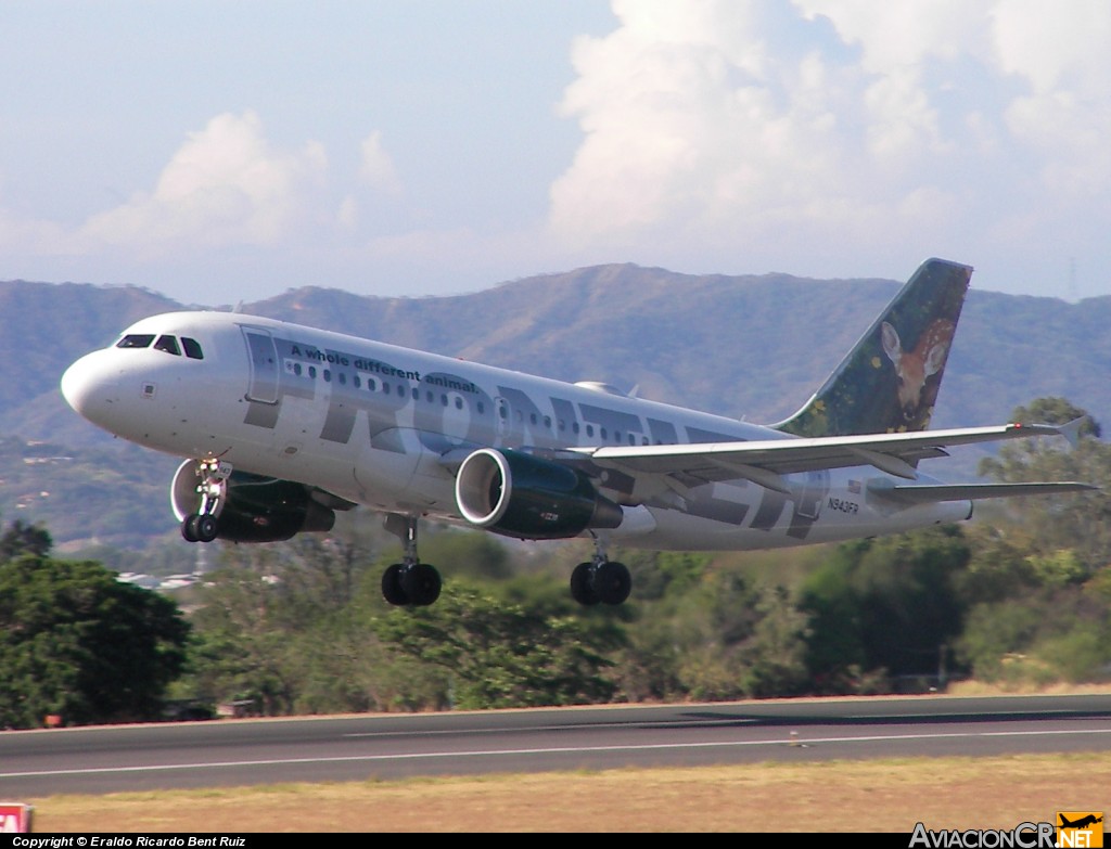 N943FR - Airbus A319-112 - Frontier Airlines