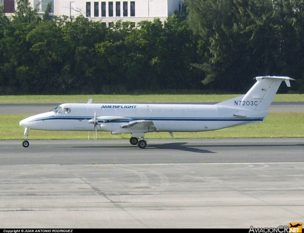 N7203C - Beechcraft B1900 - Ameriflight