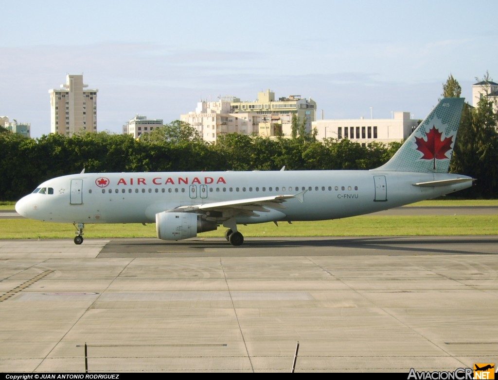 C-FNVU - Airbus A320-211 - Air Canada