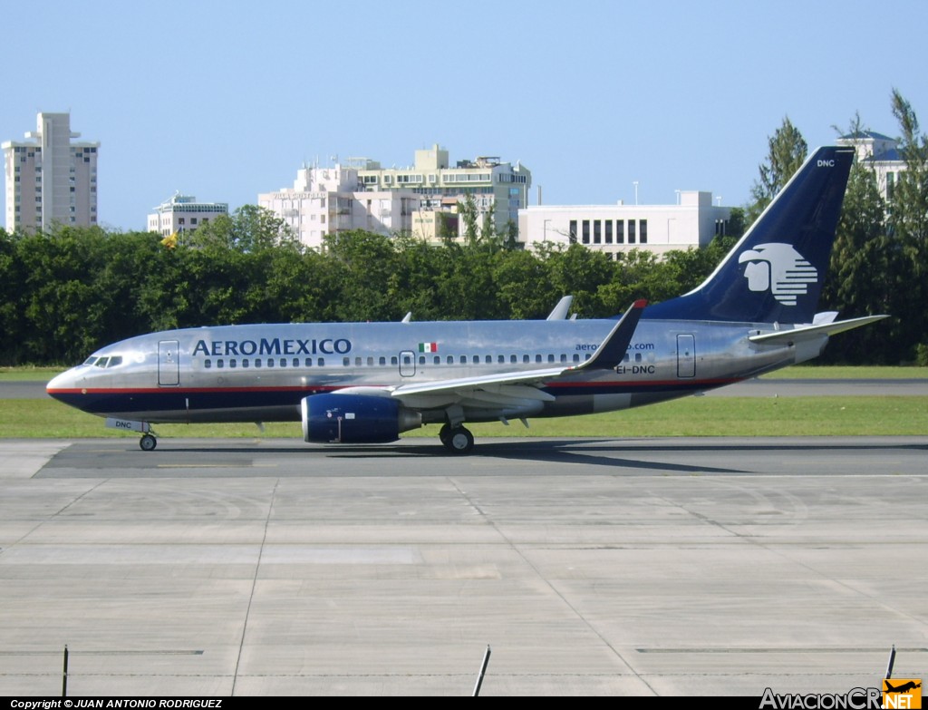 EI-DNC - Boeing 737-76Q - Aeromexico