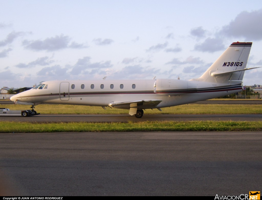 N381QS - Cessna Citation 680 Sovereign - Privado