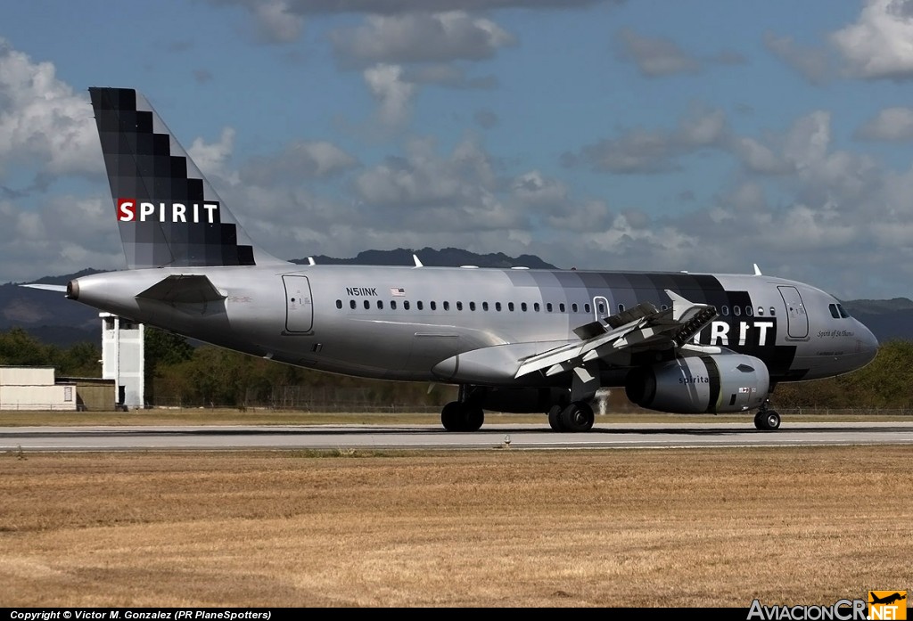 N511NK - Airbus A319-132 - Spirit Airlines