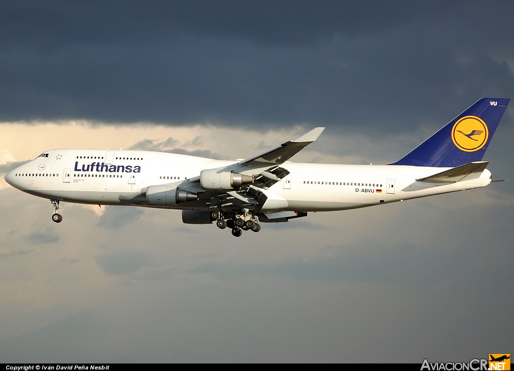 D-ABVU - Boeing 747-430 - Lufthansa