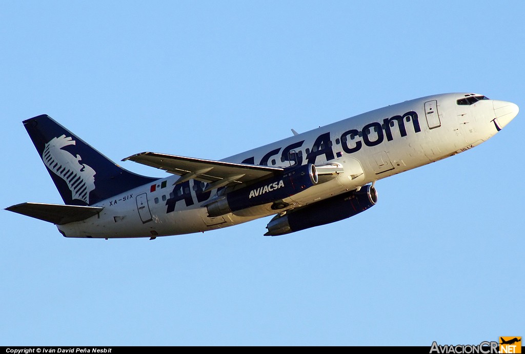 XA-SIX - Boeing 737-2T4/Adv - Aviacsa