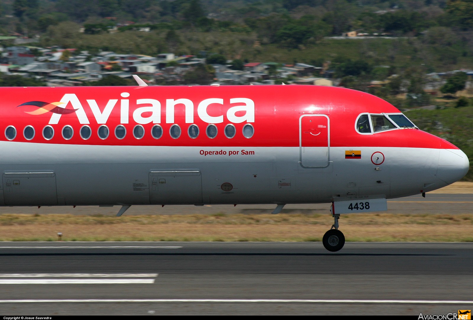 HK-4438 - Fokker 100 - Avianca Colombia