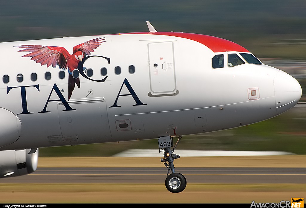 N493TA - Airbus A320-233 - TACA