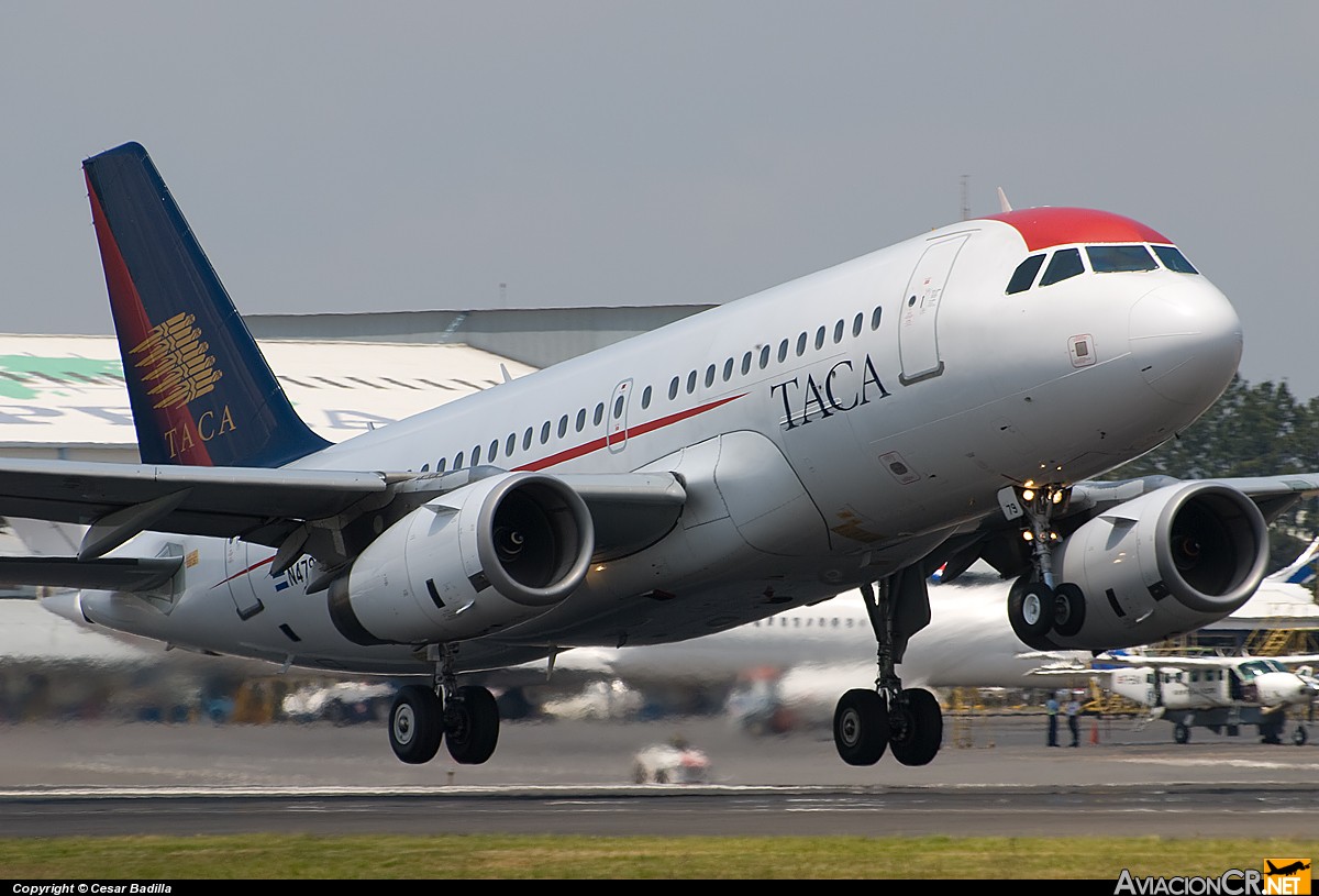 N479TA - Airbus A319-132 - TACA