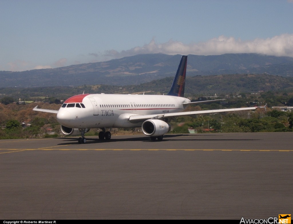 N465TA - Airbus A320-233 - TACA